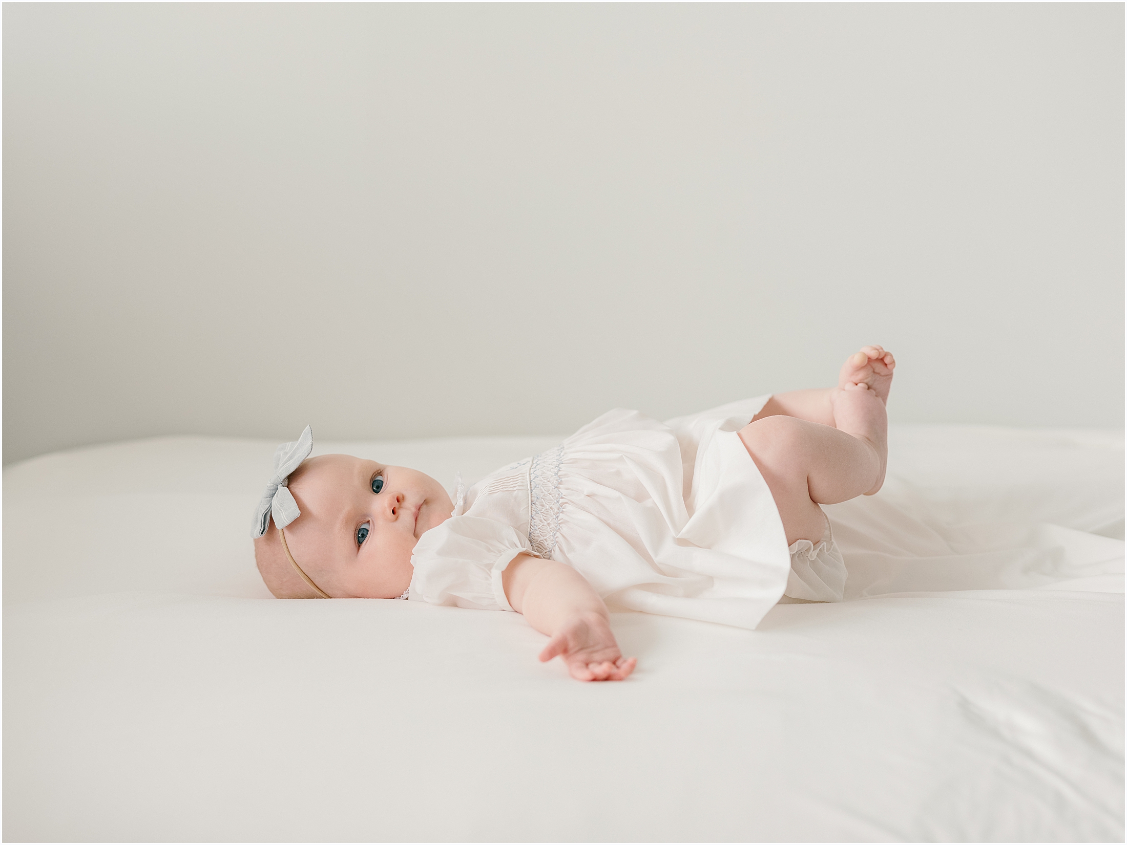 seven month baby milestone photos virginia photography studio